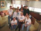 Pasta Party with friends and fans